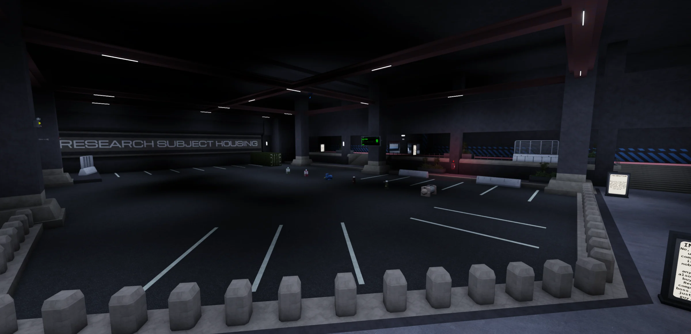 Research Subject Housing car park