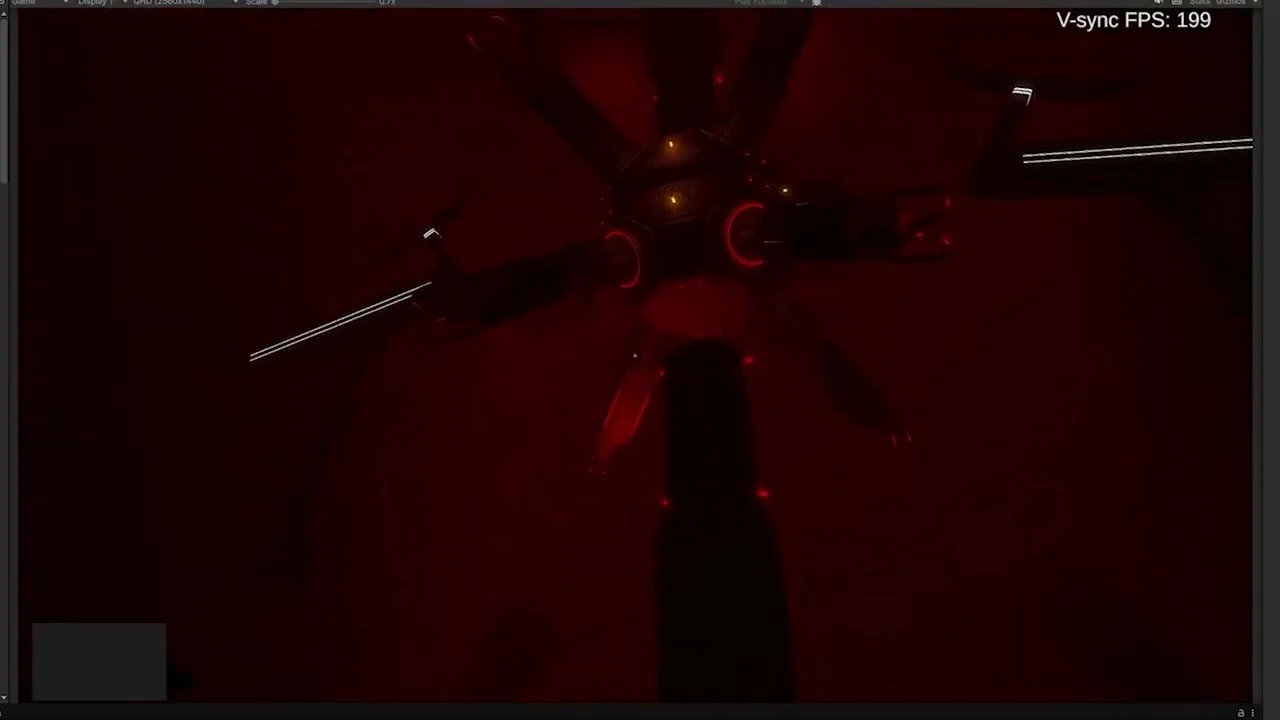 In the reactor site, in Unity